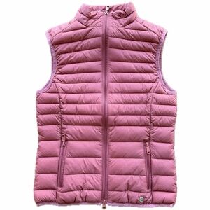 Pink Quilted Puffer Vest